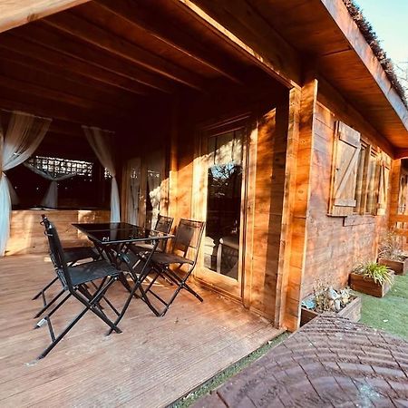 Chalet Bois Jacuzzi Bessan Εξωτερικό φωτογραφία